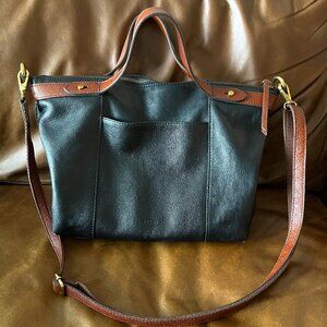 Fossil pebbled leather crossbody bag